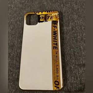 Off-White industrial phone case